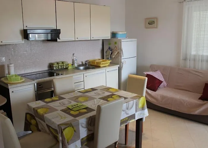 Apartamento In With Sea View, Balcony, Air Conditioning, Wi-fi Ždrelac