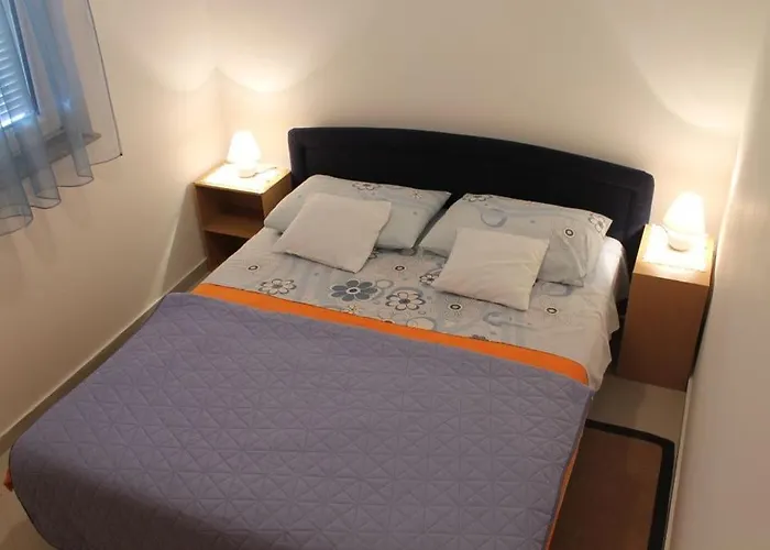 Apartamento In With Sea View, Balcony, Air Conditioning, Wi-fi Ždrelac