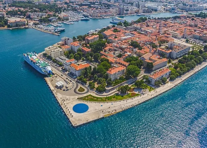 In With Sea View, Balcony, Air Conditioning, Wi-fi Apartman Ždrelac